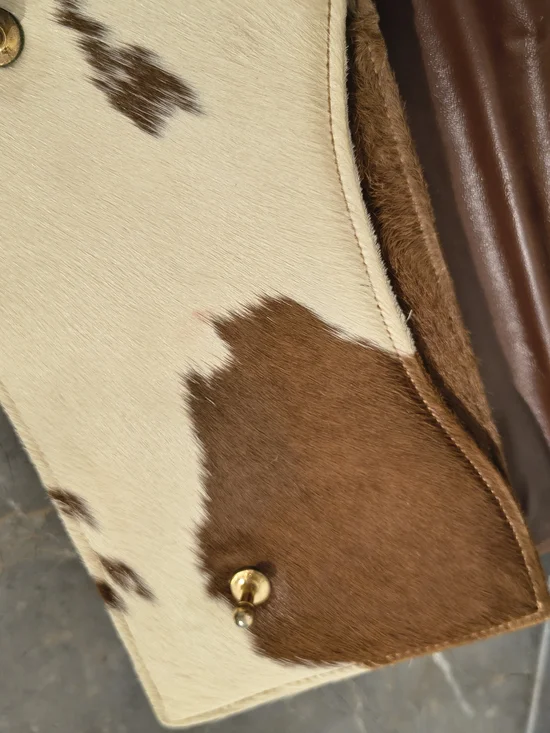 Cowhide Top-Handle Women's Bag - Picture 5 of 5